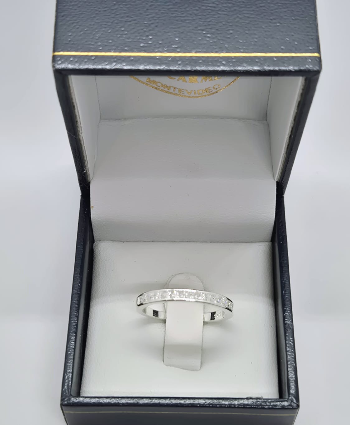 Anillo de plata 925 con Circonias