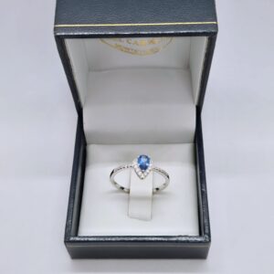 Anillo de Plata 925 con Circonia